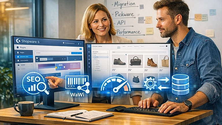 Shopware 6 Services und Shop-Entwicklung im Überblick